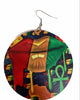 pan african earrings kisses lips jewelry earring ear ring ear candy afrocentric pro black natural hair accessories african american accessory red green gold yellow urban jewellery cheap cute unique affordable different clothing outfit gift idea clothes lady ladies woman women tween junior juniors kwanzaa